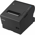 Epson OmniLink TM-T88VII Direct Thermal Printer - Monochrome - Receipt Print - Ethernet - USB - USB Host - Serial - With Cutter - Black - 19.69 in/s Mono - 180 dpi - For PC, SPARC, Mac, iOS, Android