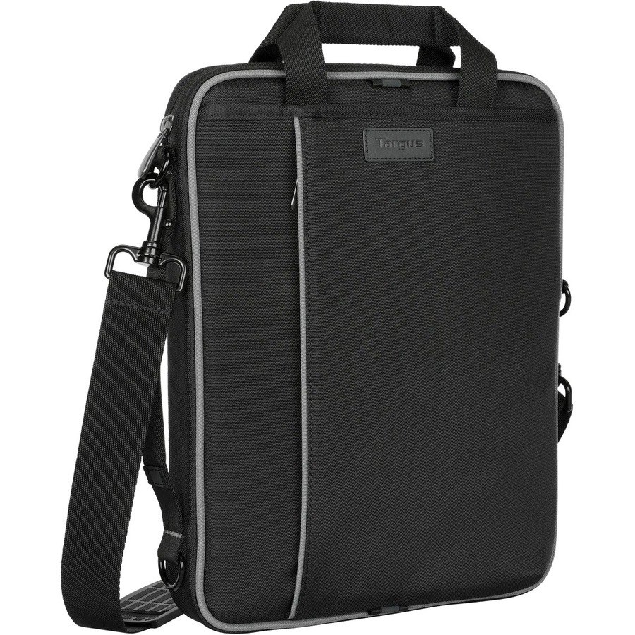 Targus Grid Essentials TED036GL Carrying Case (Slipcase) for 12" to 14.1" Notebook, Accessories, Chromebook, Charger, Pen, Pencil, ID Card - Black - TAA Compliant