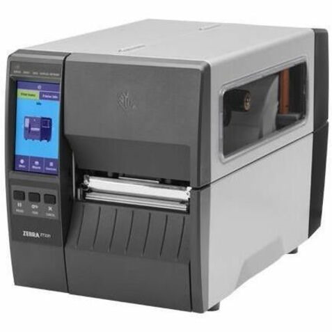 Zebra ZT231 Manufacturing, Transportation & Logistic, Healthcare, Retail Direct Thermal Printer - Monochrome - Label Print - Fast Ethernet - USB - USB Host - Serial - Bluetooth - Wireless LAN - US - With Cutter