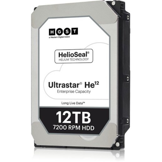 Western Digital Ultrastar He12 HUH721212AL5205 12 TB Hard Drive - 3.5" Internal - SAS (12Gb/s SAS)