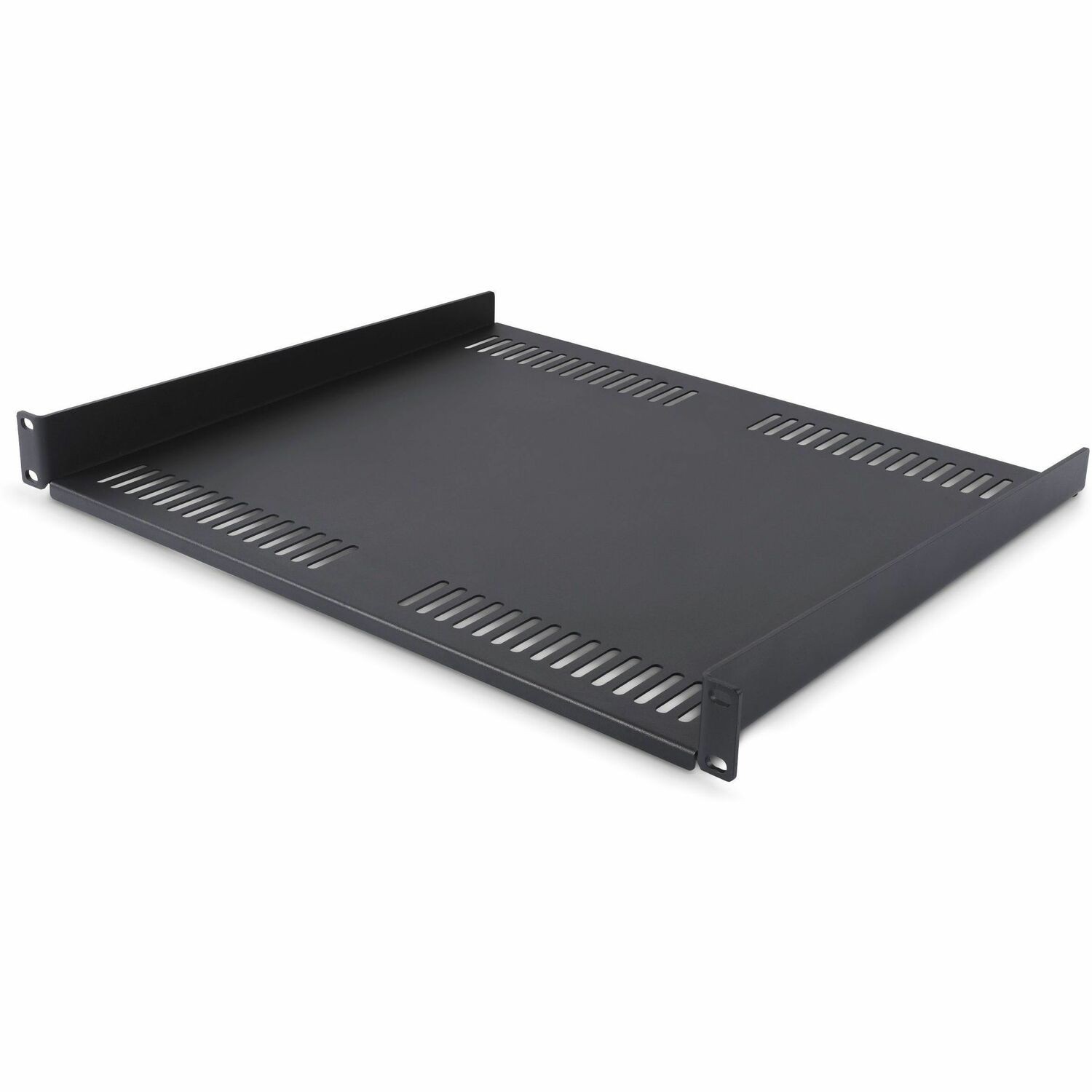 StarTech.com 1U 2-Post Vented Shelf