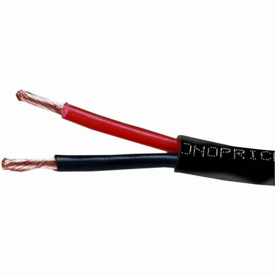 Monoprice Speaker Wire CL2 Rated 2-Conductor 12Awg 1000FT Black