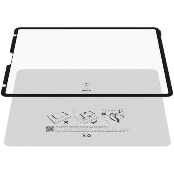 Belkin True Privacy Screen Protector for iPad 7th Gen Transparent Black