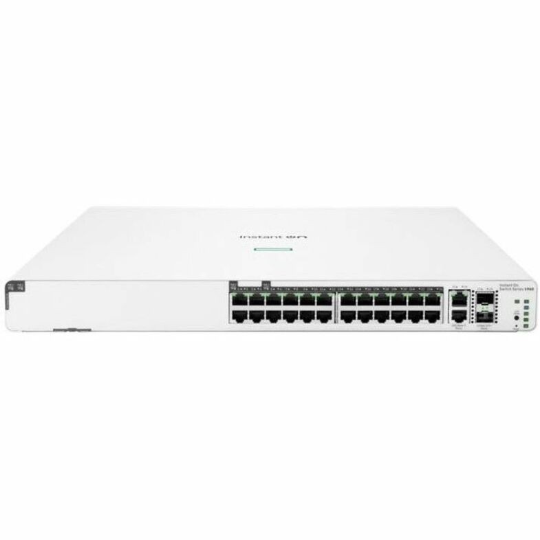 Aruba Instant On 1960 24 Poorten Beheer mogelijk Ethernetswitch - 10Gigabit Ethernet, Gigabit Ethernet - 10GBase-T, 10GBase-X, 10/100/1000Base-T