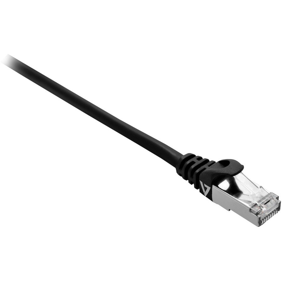 V7 V7CAT7FSTP-3M-BLK-1E 3.05 m Category 7 Network Cable