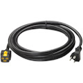 APC NetShelter Power Cord, Locking, IEC C19 to NEMA 5-20P, 3.0m