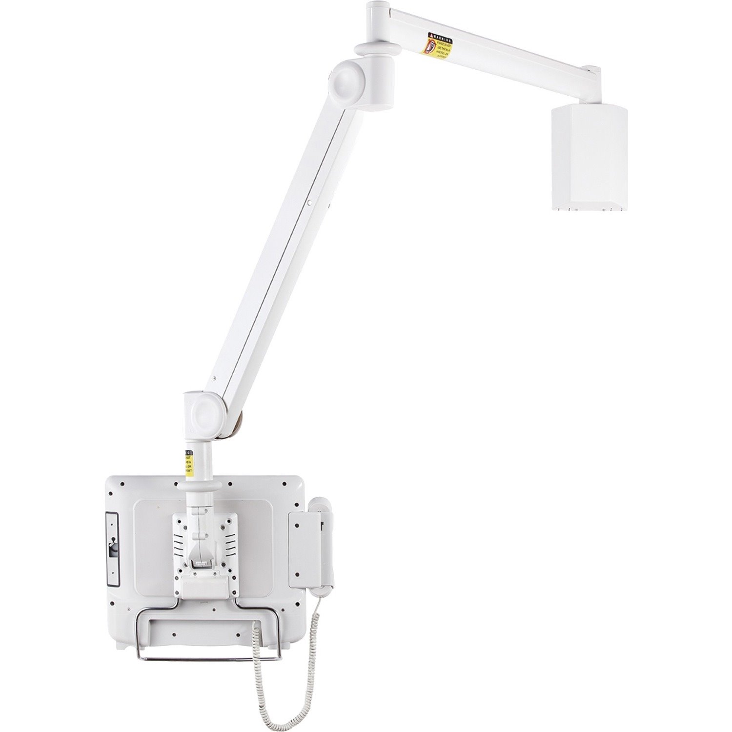 Newstar Medical Monitor Wall Mount (Full Motion gas spring) for 10"-30" Screen - Grey