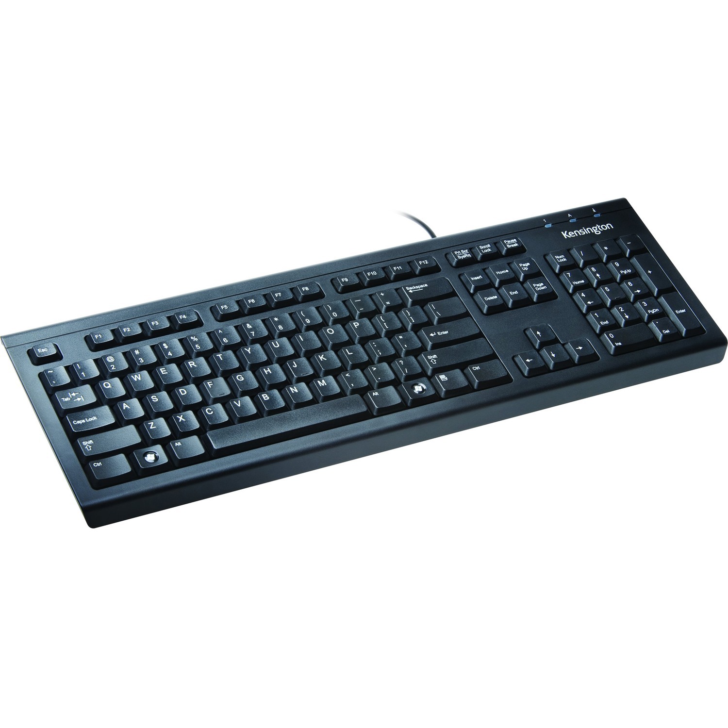 Kensington ValuKeyboard - Toetsenbord - Usb - Scandinavisch - Zwart
