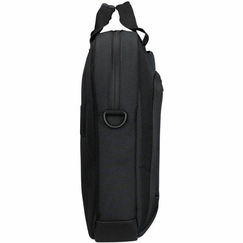 Targus Classic EcoSmart CN415GL Carrying Case (Briefcase) for 15" to 16" Notebook - Black - TAA Compliant