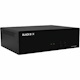 Black Box KVM Switch, NIAP 4.0 Certified - 2-Port, Single-Monitor, DisplayPort with MST, HDMI Out, CAC