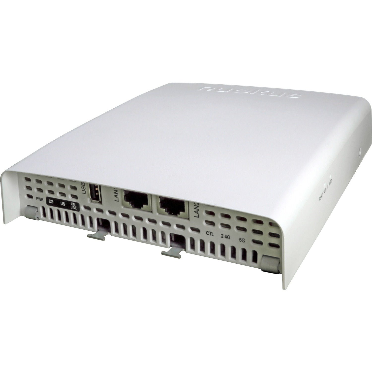 Ruckus C110, 802.11Ac Wave 2, 2X2:2, Dual Band Concurrent (2.4/5GHz) Wall Pla
