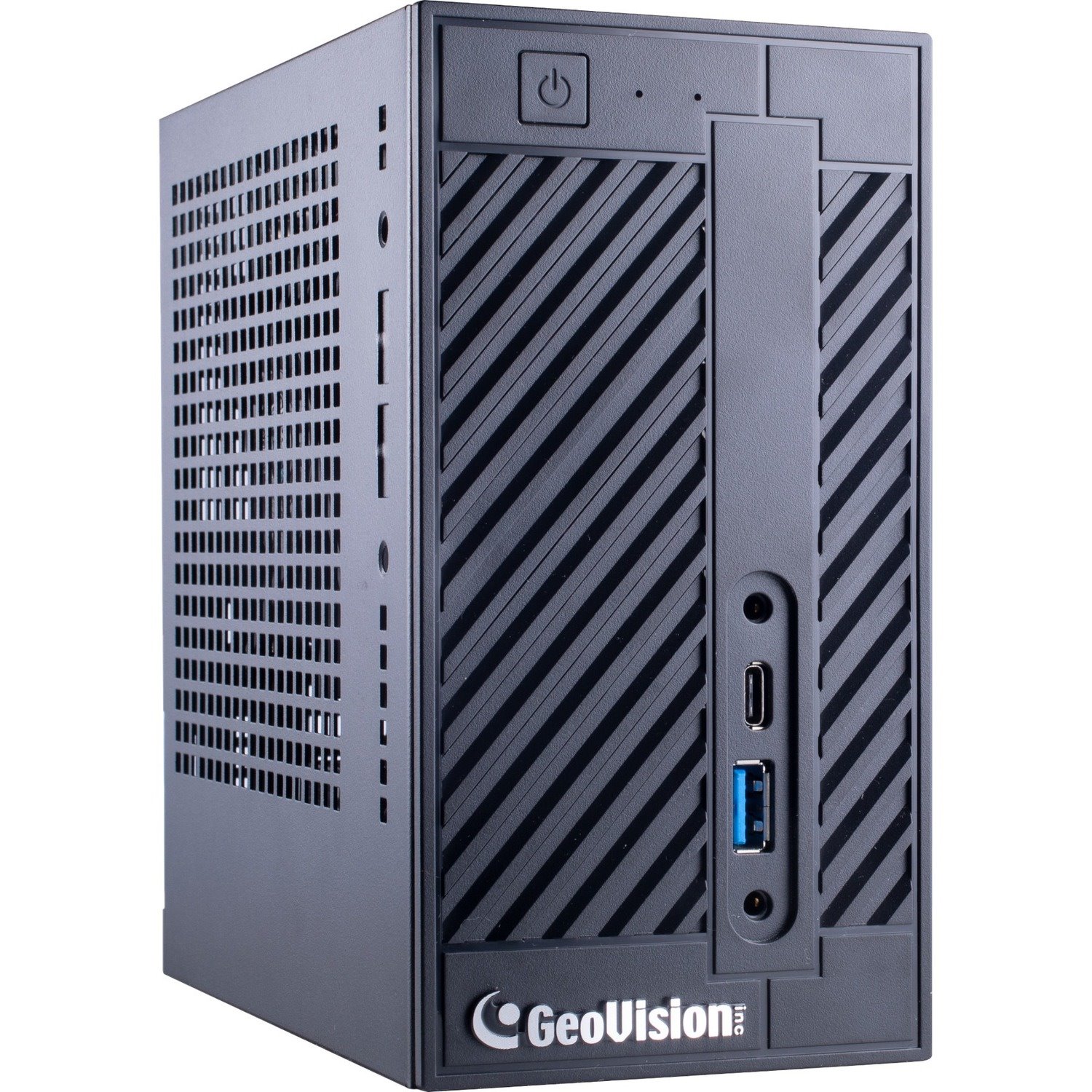 GeoVision GV-Mini UVS-NRLT256-00I7 Desktop Computer - Intel Core i7 - 8 GB - Mini PC - Black