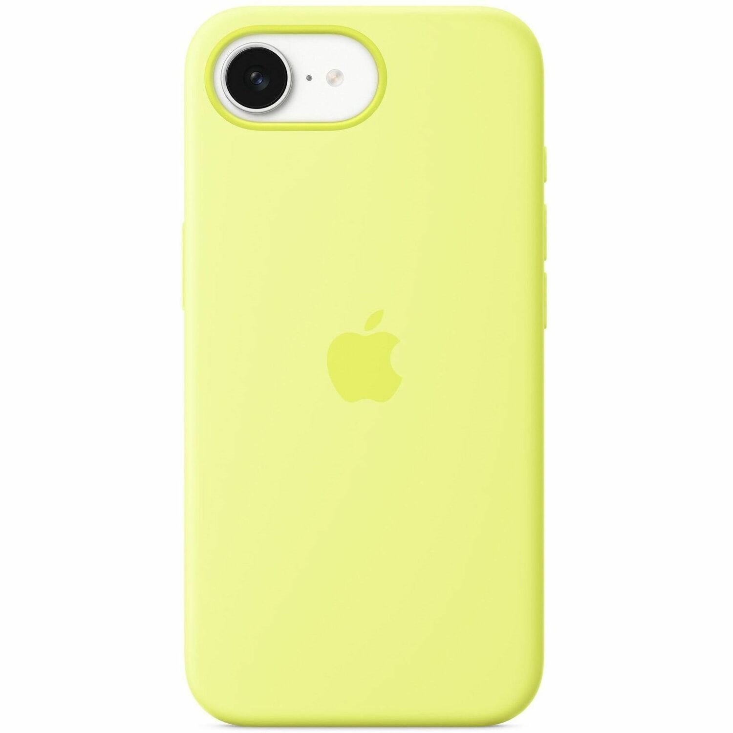 Apple iPhone 16e Silicone Case - Neon Yellow