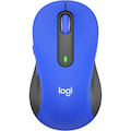 Logitech Signature M650 L Full Size Wireless Mouse - For Large Sized Hands, 2-Year Battery, Silent Clicks, Blue