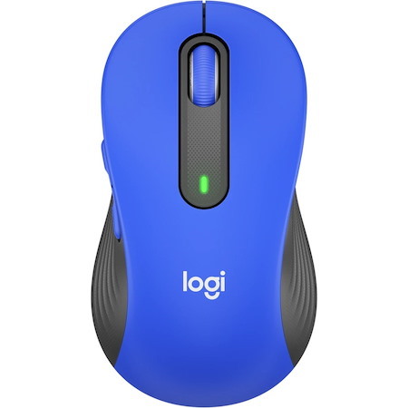 Logitech Signature M650 L Full Size Wireless Mouse - For Large Sized Hands, 2-Year Battery, Silent Clicks, Blue