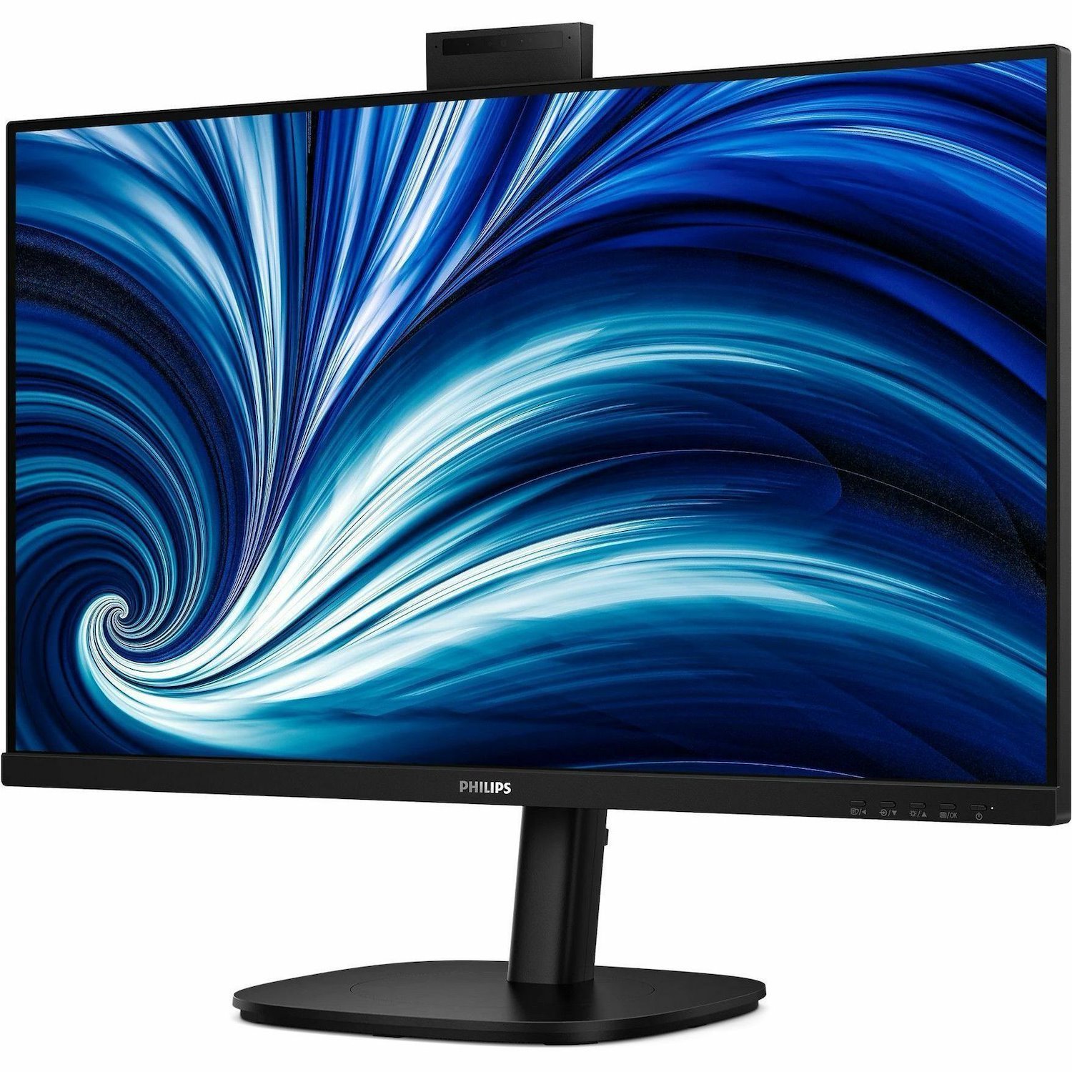 Philips 32B2U3601H 32" Class Webcam WQHD LED Monitor - 16:9 - Textured Black