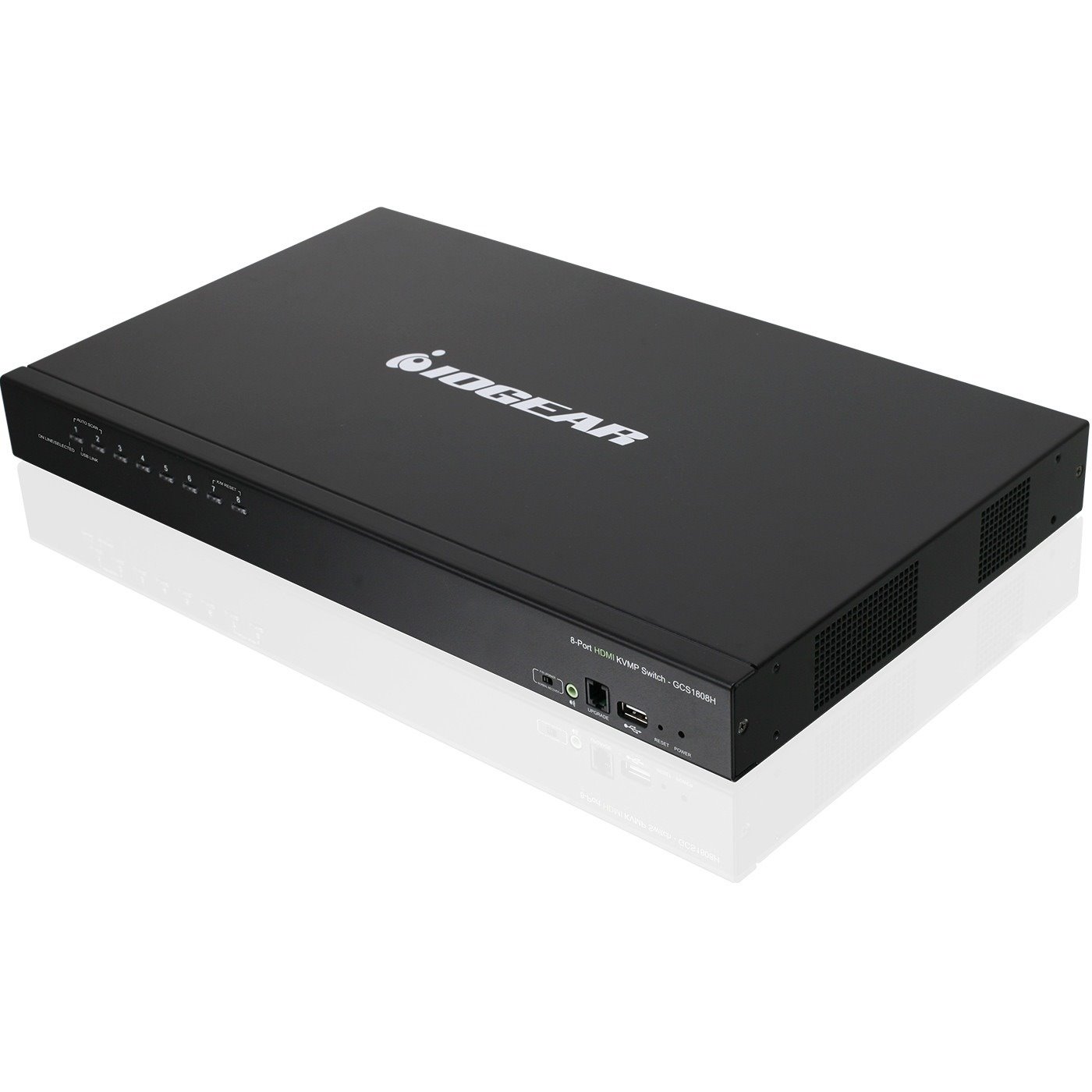 IOGEAR 8-Port USB HDMI KVM Switch with Audio (TAA Compliant)