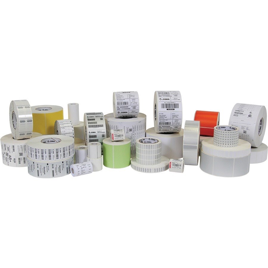 Zebra Label Paper 4 x 4in Thermal Transfer Zebra Z-Select 4000T 3 in core