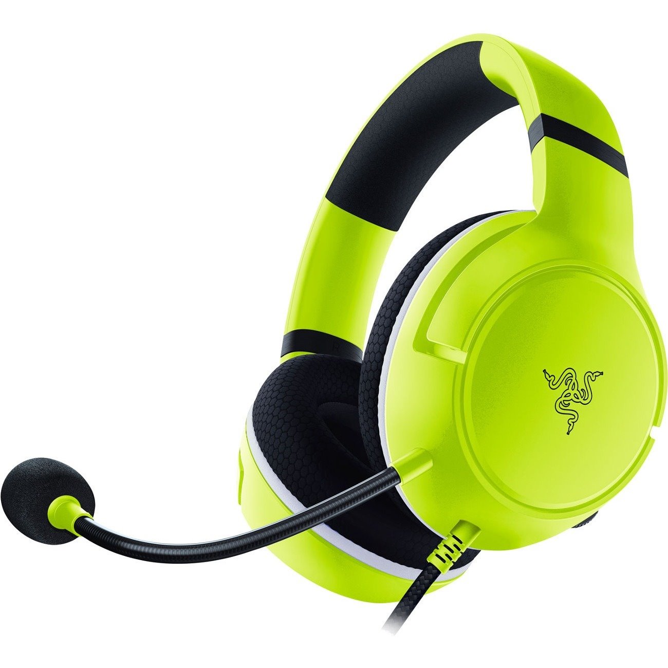 Razer Kaira X Wired Over-the-head, Over-the-ear Stereo Gaming Headset - Electric Volt