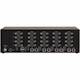 Black Box KVM Switch, NIAP 4.0 Certified - 4-Port, Quad-Monitor, DisplayPort, CAC
