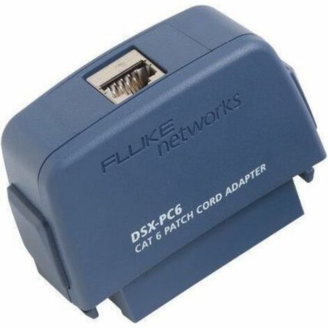 Fluke Networks Single Patch Cord Adapter for testing Cat 6 Modular Plug Terminated Links