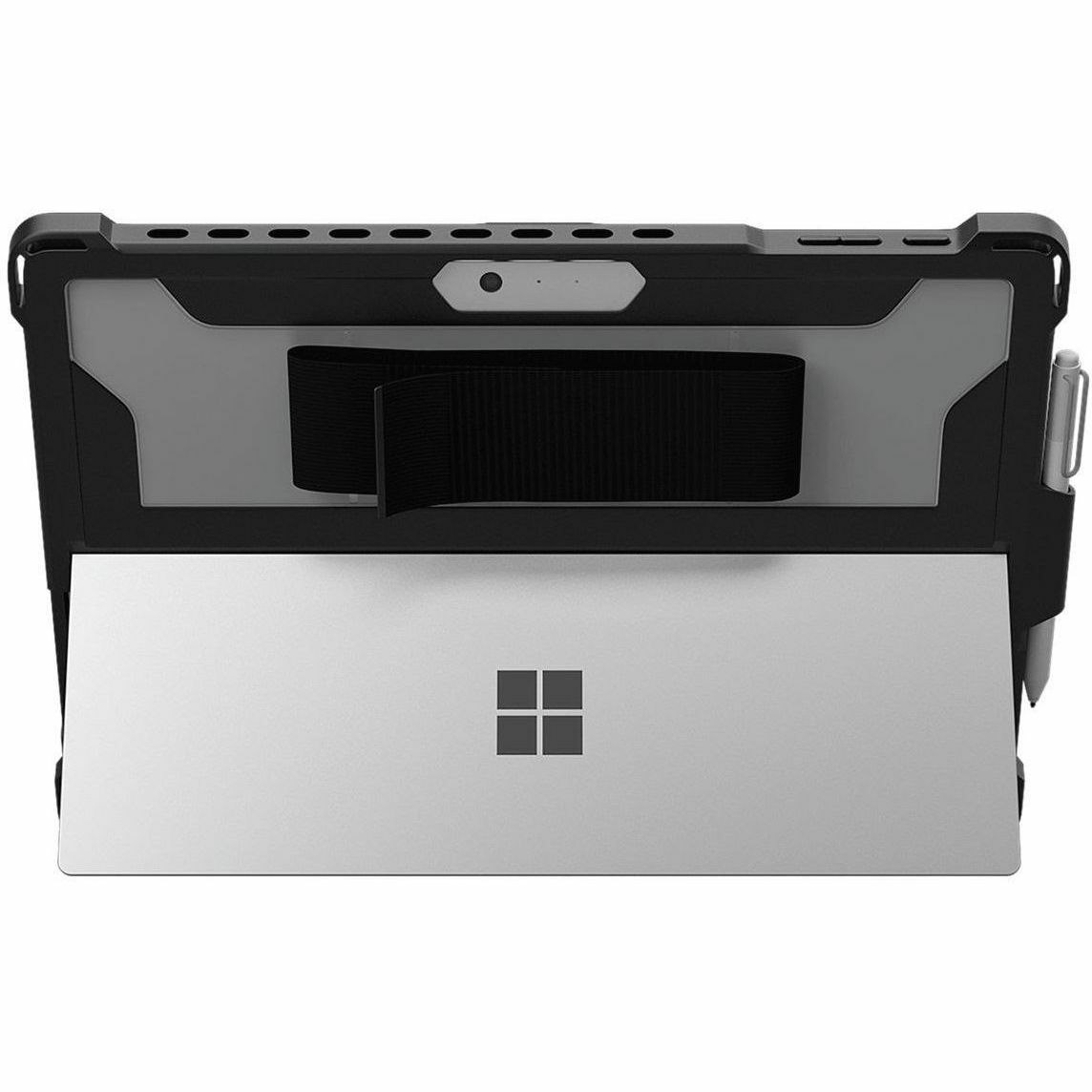 Extreme Shell for Microsoft Surface Pro 5/6/7 12.3" Open Kickstand Design (Black)