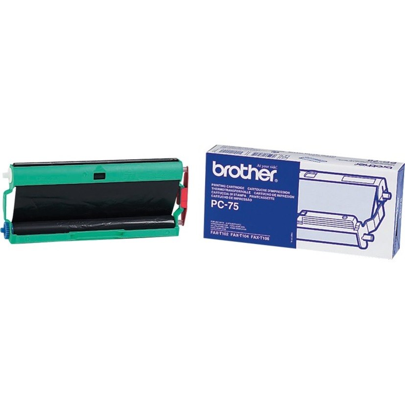 Brother PC75 Thermal Transfer Ribbon - Black - 1 Pack