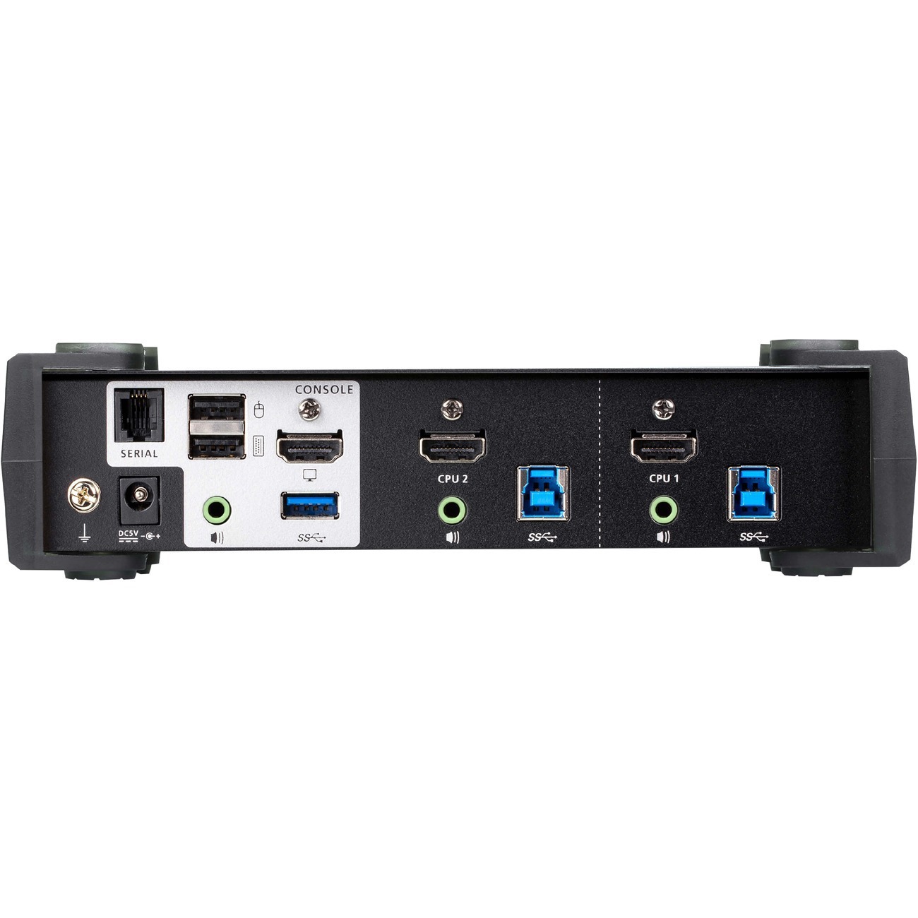 Aten 2-Portars Usb 3.0 4K Hdmi KVMP™ Switch Med Ljudmixerläge