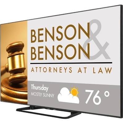 Sharp AQUOS LE661 LC-70LE661U 70" Smart LED-LCD TV - HDTV - Black