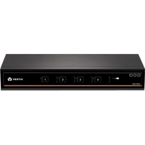 Vertiv Cybex SC900 Secure Desktop KVM| 4 Port Dual-Head | DVI-I DP DPP |TAA