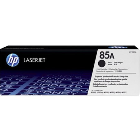 HP 85A Original Standard Yield Laser Toner Cartridge - Black - 1 Pack