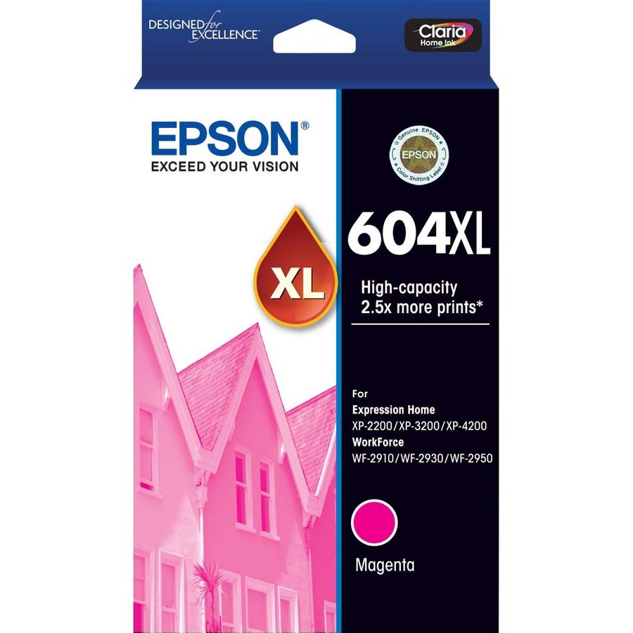 Epson 604XL Original Inkjet Ink Cartridge - Magenta Pack