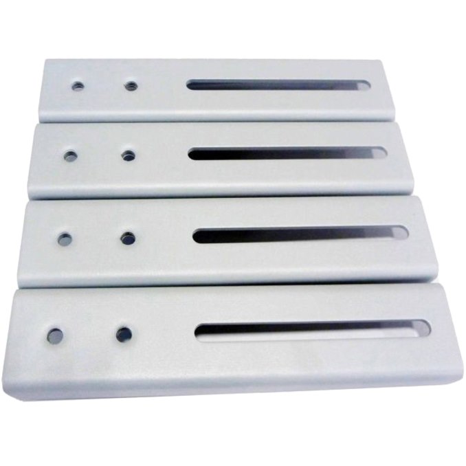 De FPMA-VESA800 is een verloopstrip waardoor een VESA gatenpatroon van 600x450 mm wordt vergroot naar 800x450 mm voor PLASMA-M1200 en PLASMA-M1800E.