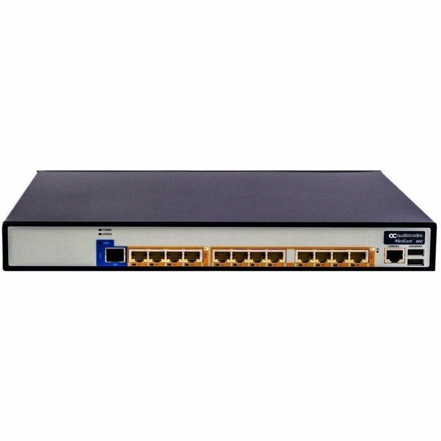 AudioCodes Mediant 800B with 6 Active/Standby Pairs of FE/GE Interfaces