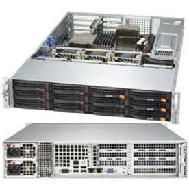 Supermicro SuperServer 6027R-CDNRT+ Server Barebone System - 2U Rack-mountable - Socket R LGA-2011 - 2 x Processor Support