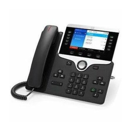 Cisco 8861 IP Phone - Refurbished - Corded - Corded - Bluetooth - Wall Mountable, Desktop