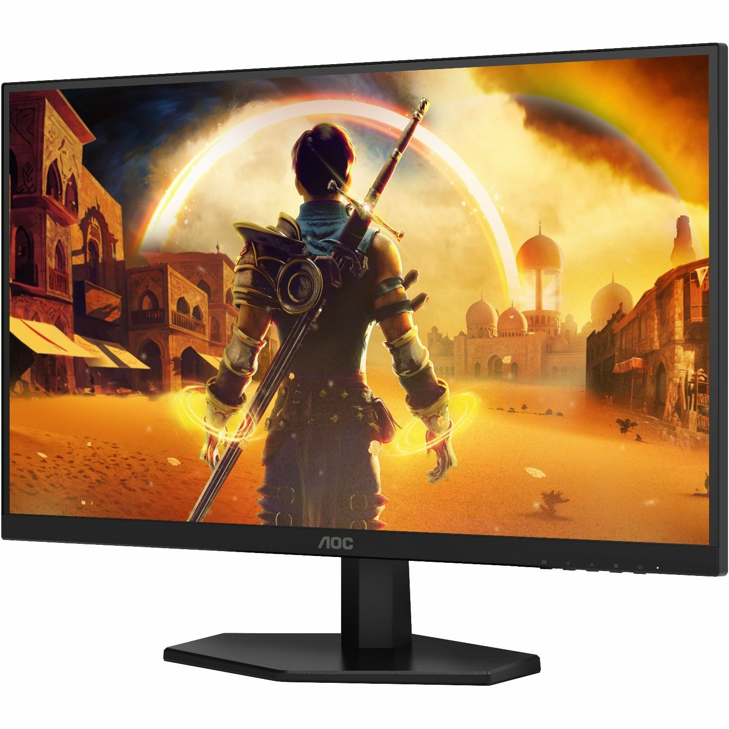 AOC Q27G42ZE 27" Class WQHD Gaming LED Monitor - 16:9 - Black, Red