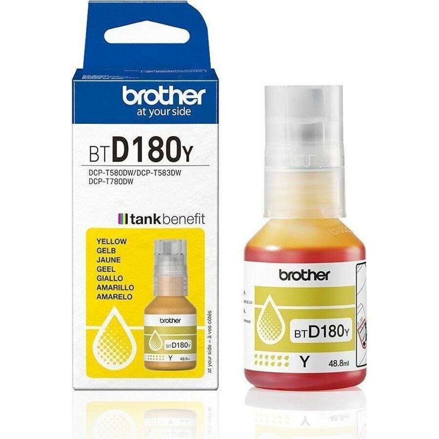 Brother Navulinktfles - Geel - Inkjet