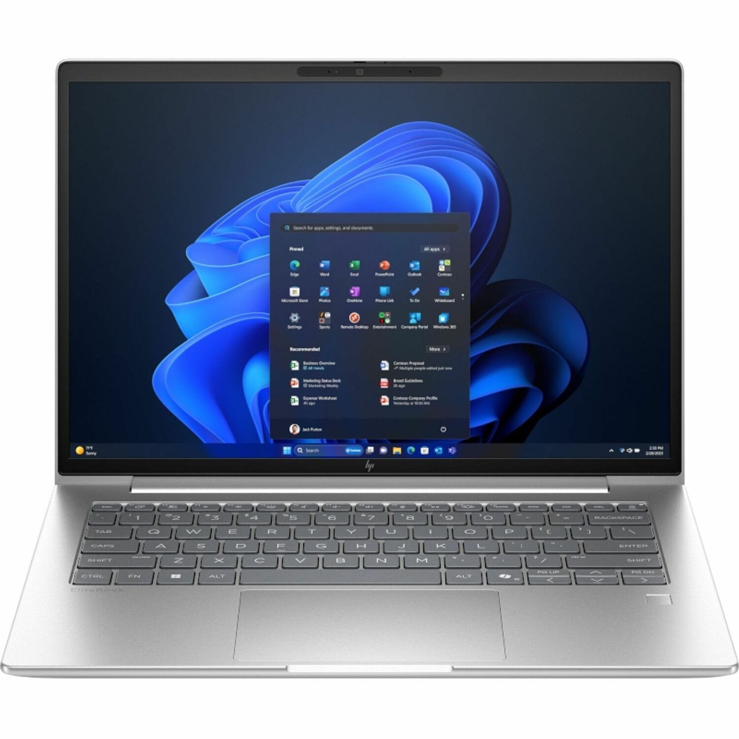 HP EliteBook 6 G1iR 14" Notebook - WUXGA - 60 Hz - Intel Core 5 120U - 16 GB - 512 GB SSD - Smart Card Reader - Pike Silver Aluminum