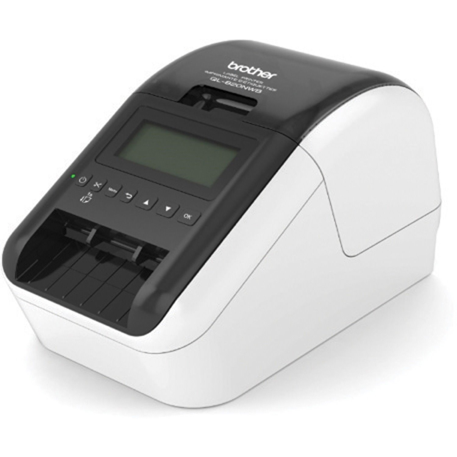 Brother QL820NWB Direct Thermal Printer - Monochrome - Handheld - Label Print - USB - Bluetooth - Wireless LAN