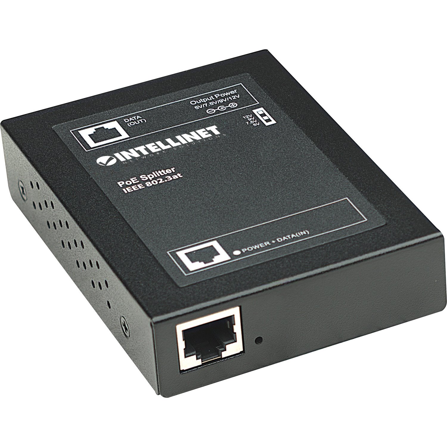 Intellinet Network Solutions PoE+ Splitter, 5, 7.5, 9 or 12 V DC output voltage