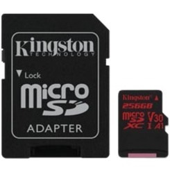 Kingston Canvas React 256 GB Class 10/UHS-I (U3) microSDXC - 1