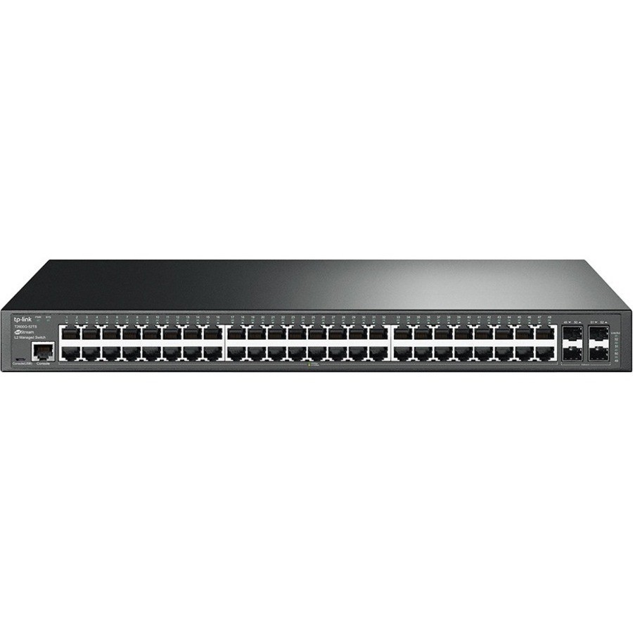 TP-Link JetStream T2600G-52TS 48 Poorten Beheer mogelijk Ethernetswitch