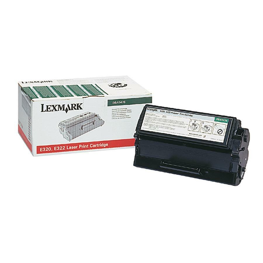 Lexmark Original Laser Toner Cartridge - Black - 1 Each