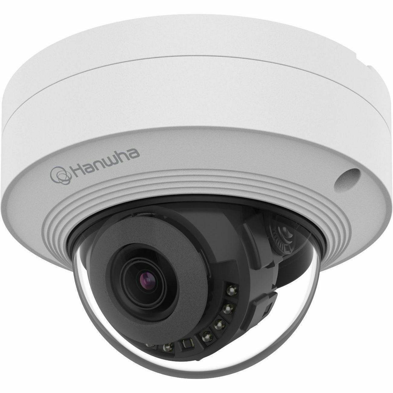 Hanwha QNV-C8011R 5 Megapixel Network Camera - Color - Dome - White