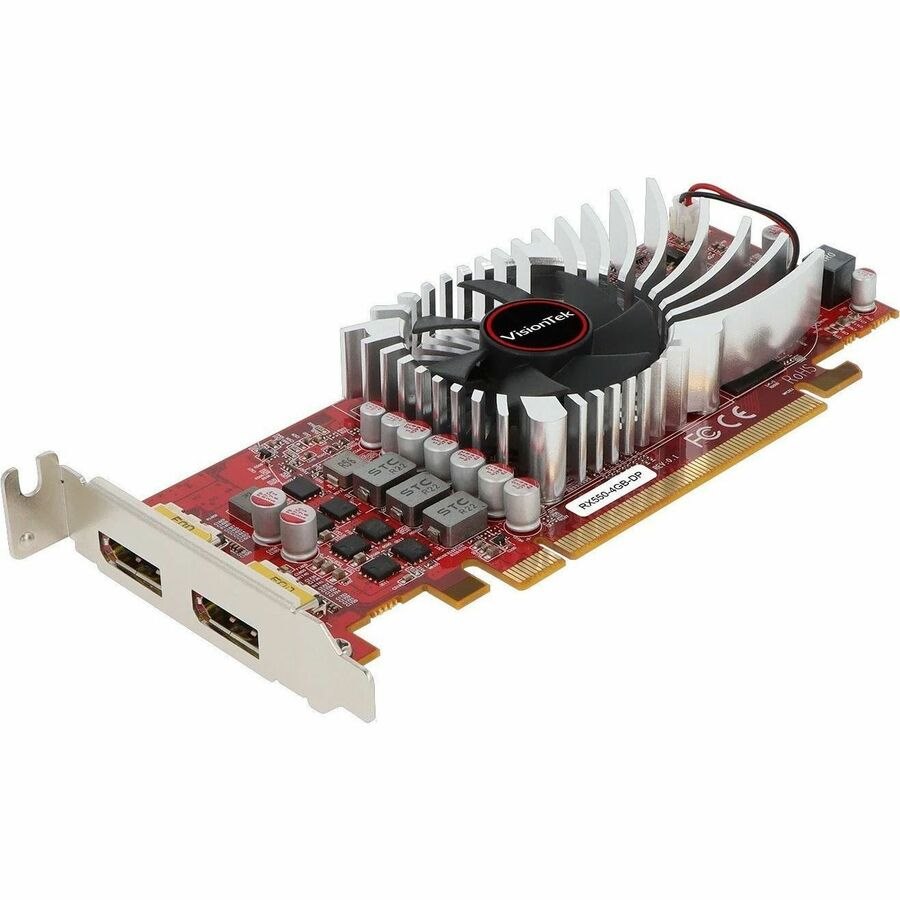 VisionTek AMD Radeon RX 550 Graphic Card - 4 GB GDDR5