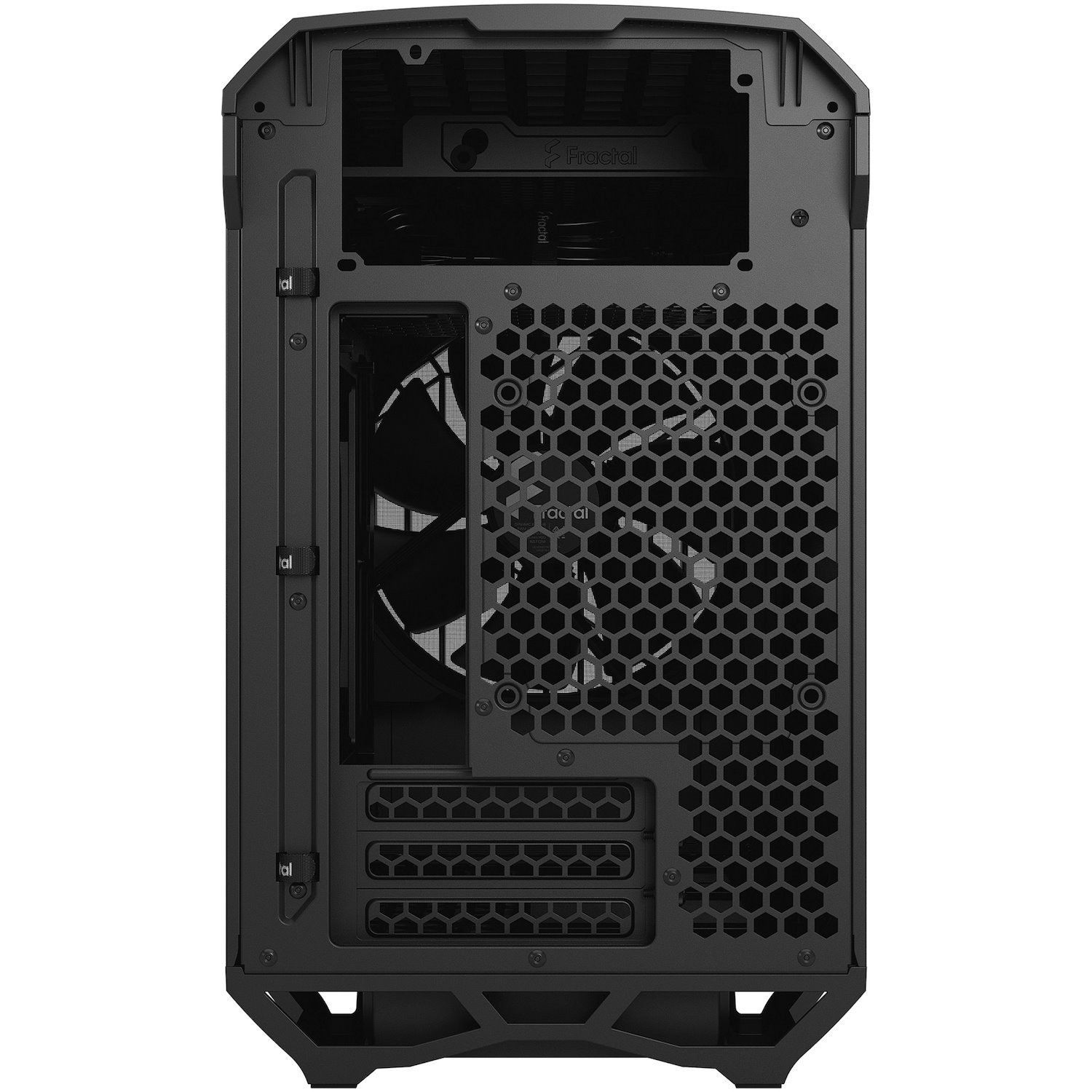 Fractal Design Torrent Nano Computer Case - Mini ITX, Mini DTX Motherboard Supported - Tower - Steel - Black Solid