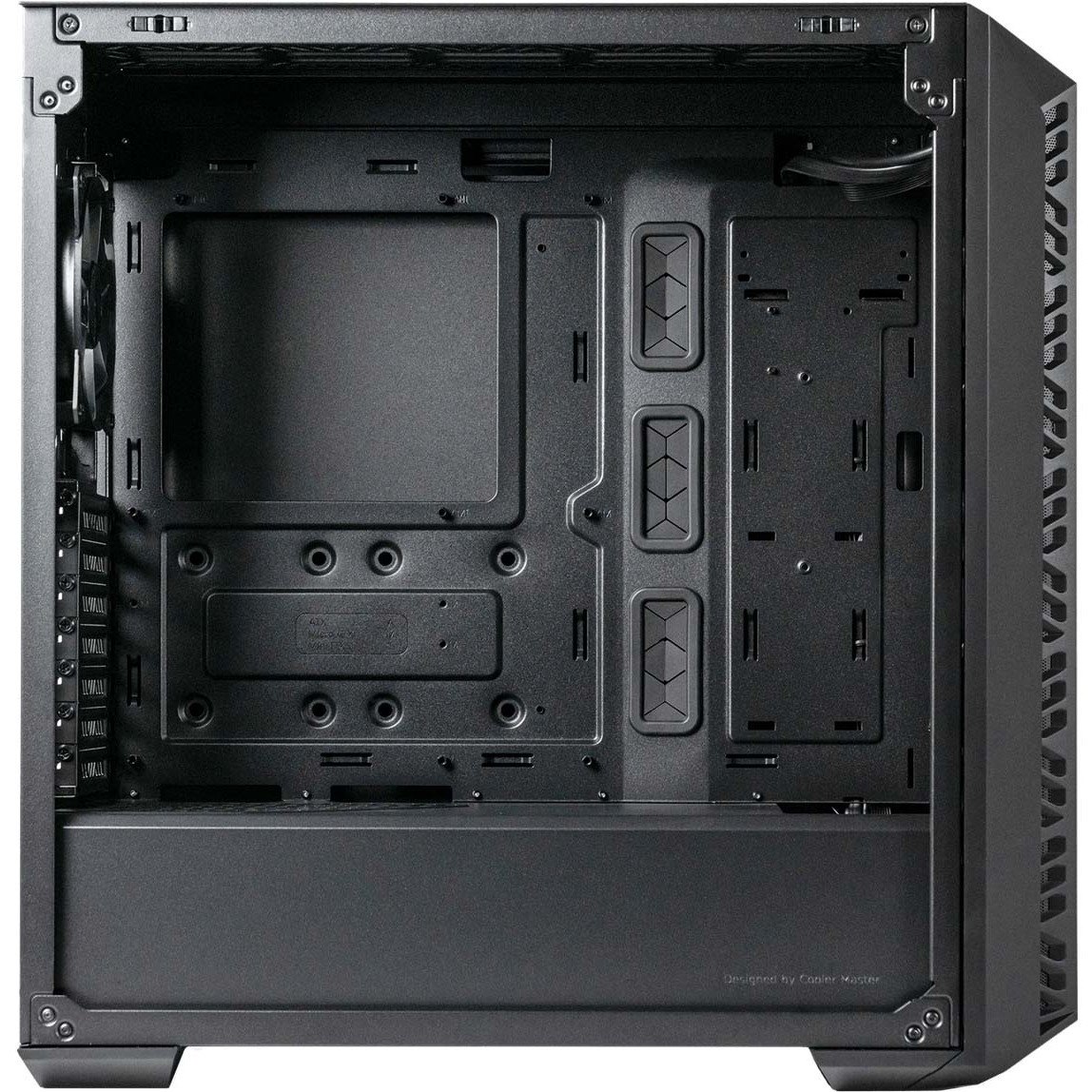 Cooler Master MasterBox MB520-KGNN-S00 Gaming Computer Case - Mini ITX, Micro ATX, ATX Motherboard Supported - Mid-tower - Mesh, Steel, ABS Plastic, Tempered Glass - Black