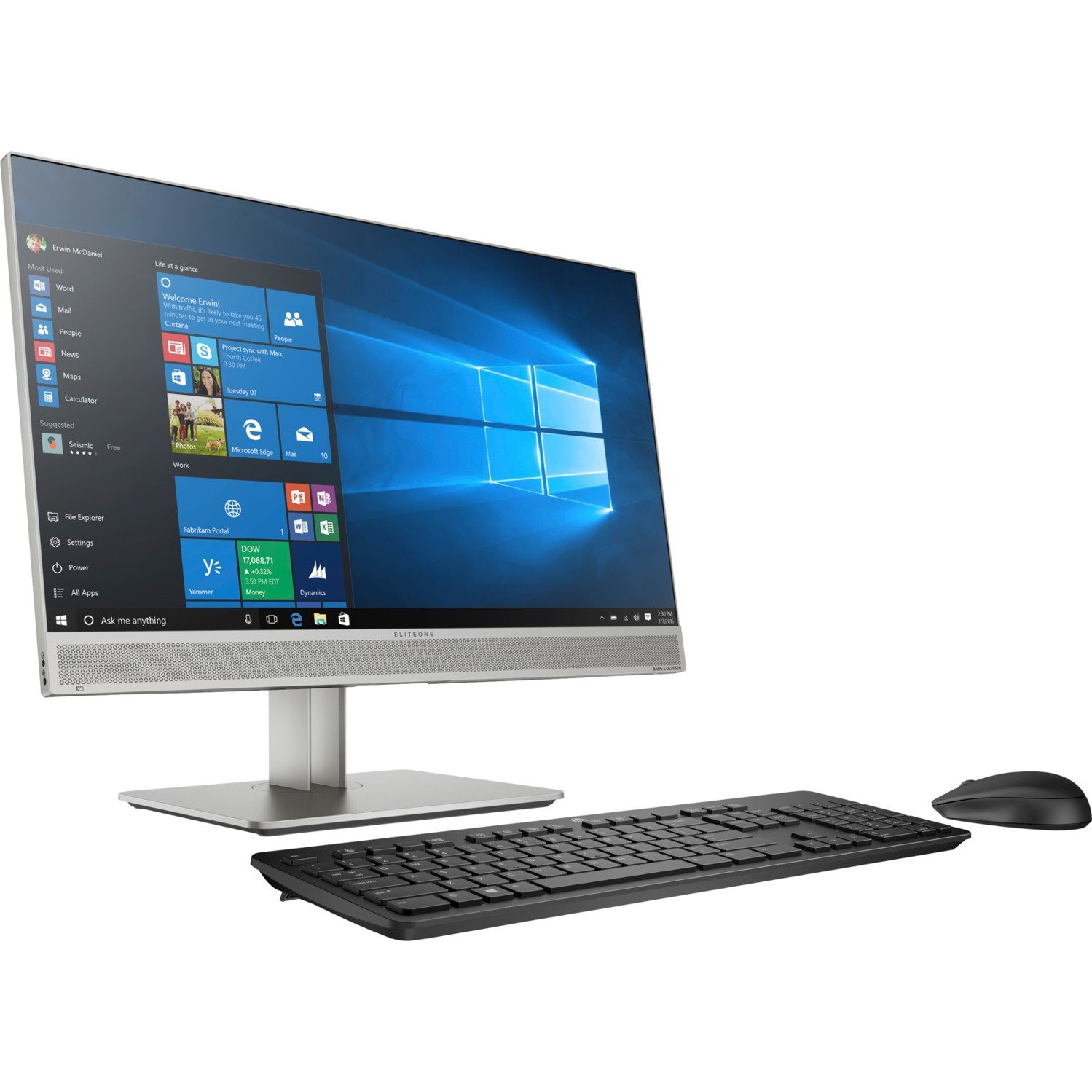 HP EliteOne 800 G5 All-in-One Computer - Intel Core i7 9th Gen i7-9700K - 32 GB - 1 TB SSD - 60.5 cm (23.8") Touchscreen - Desktop