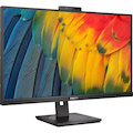 Philips 27B1U5601H 27" Class Webcam WQHD LCD Monitor - 16:9 - Textured Black
